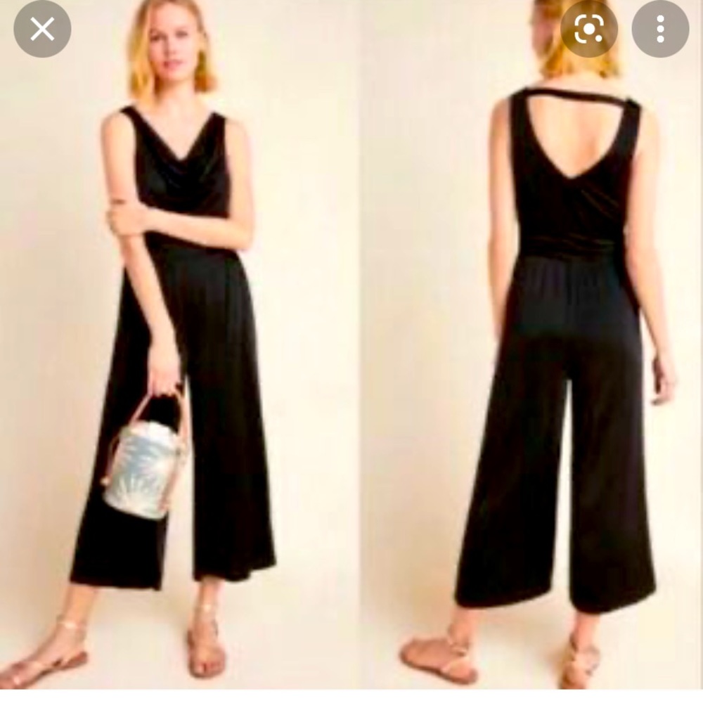 NWT Maeve Black Jumpsuit